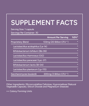 Balance Supplement Facts