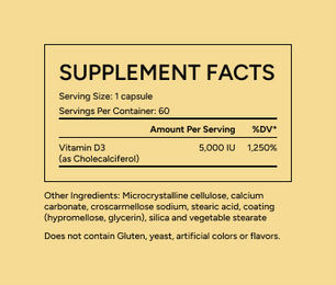 Luminate Supplement Facts